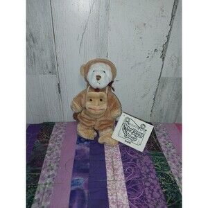 Ganz Wee Bear Village Teddy Bear with Congo Monkey Costume 6" Collectible Plush